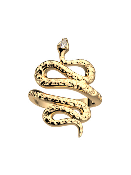 Bague Les Georgettes Serpent dorée
Collection Les Précieuses