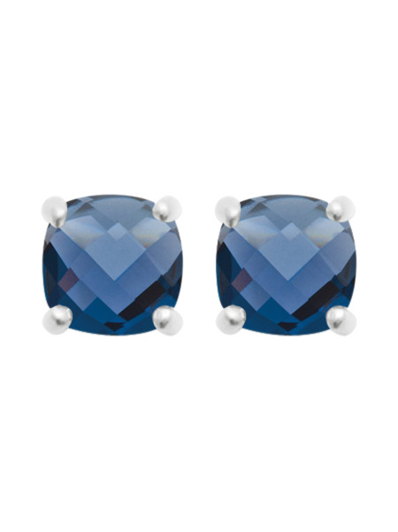 Boucles d'oreilles puces Brillaxis 5mm
Argent 925 rhodié bleu