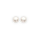 Boucles d'oreilles perle plaqué or 4mm