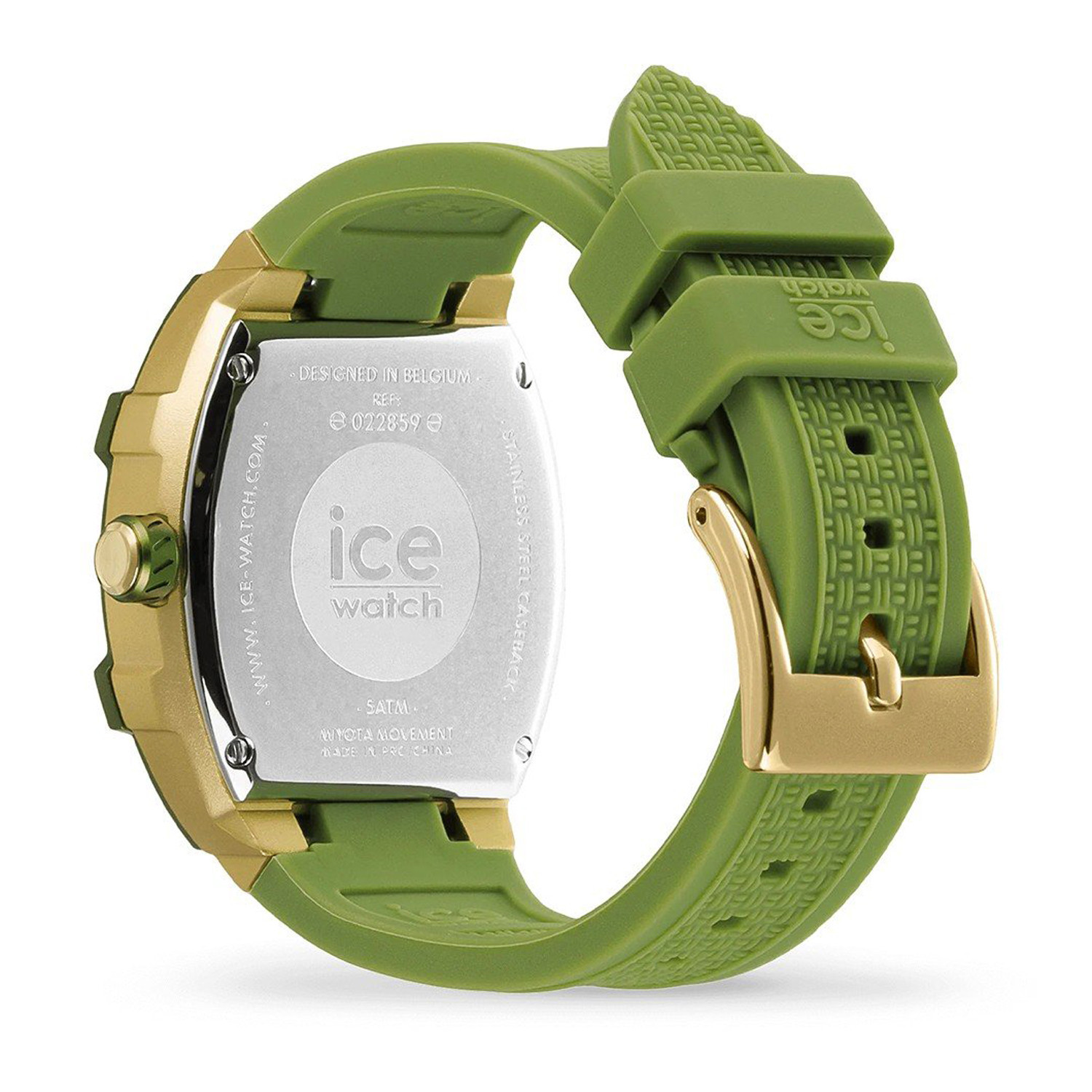 Montre femme Ice Watch Ice Boliday Gold Forest alu