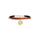 Bracelet Les Cadettes Multi-Rang Lotus
cuir rouge et paillettes noires