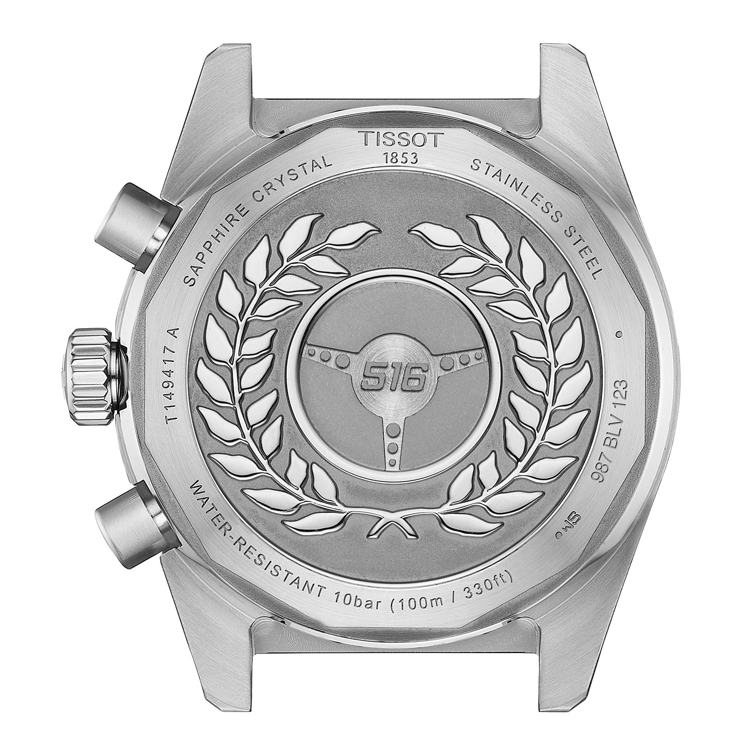 Montre Tissot PR516 chrono acier cadran noir