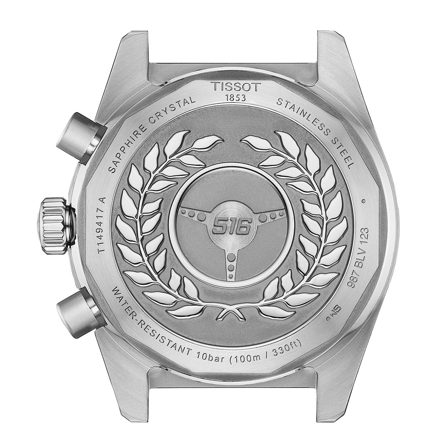 Montre Tissot PR516 chrono acier cadran bleu