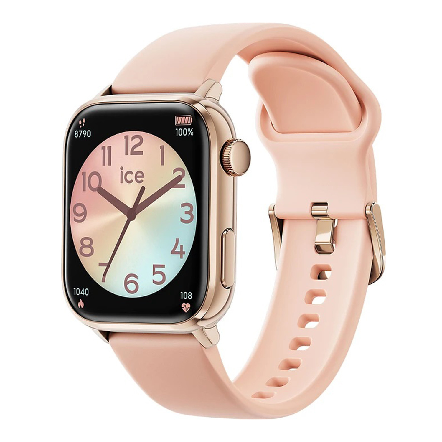 Montre femme Ice Watch connectée Ice Smart two
rose gold nude amoled