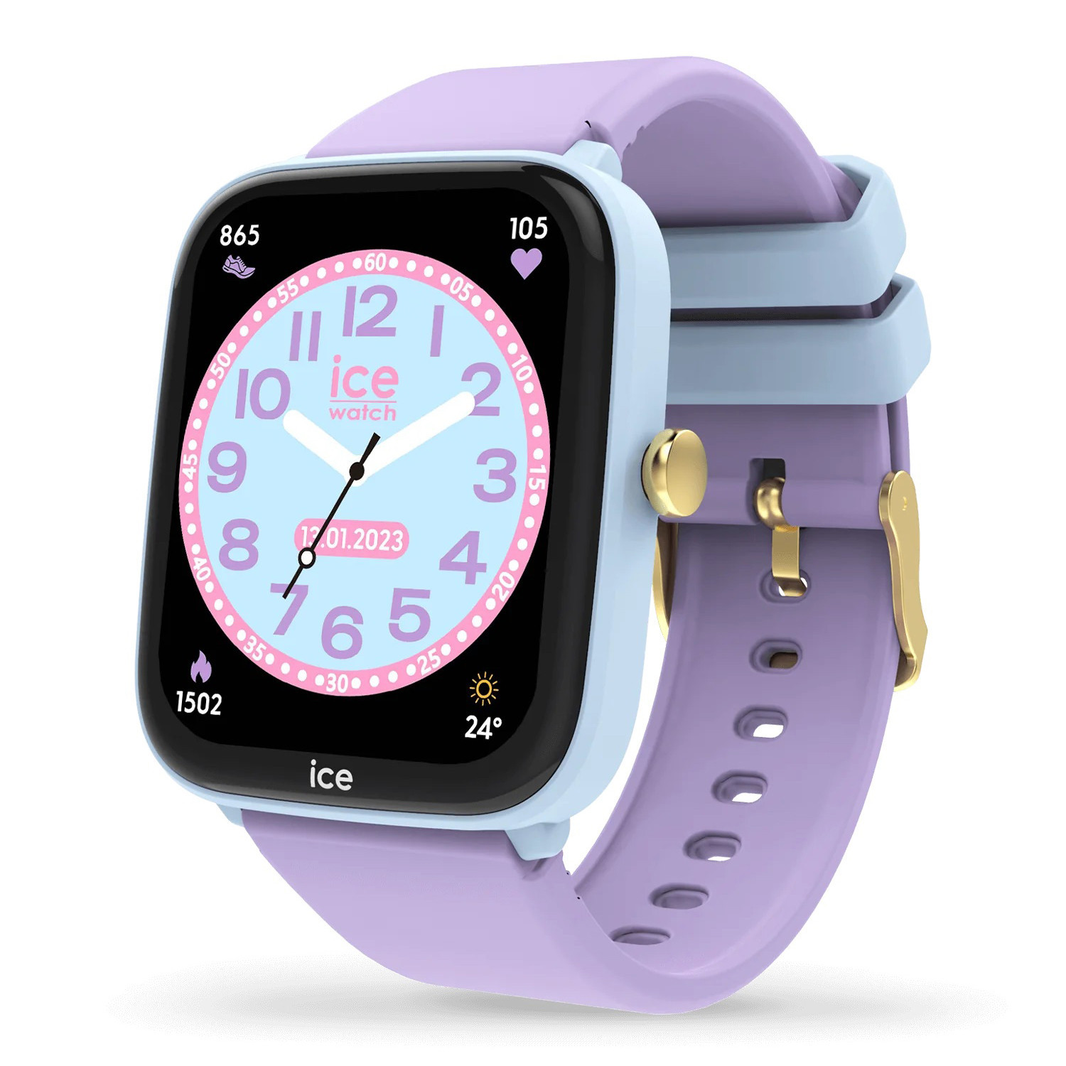 Montre connectée Ice Watch smart junior 2.0
Soft blue purple