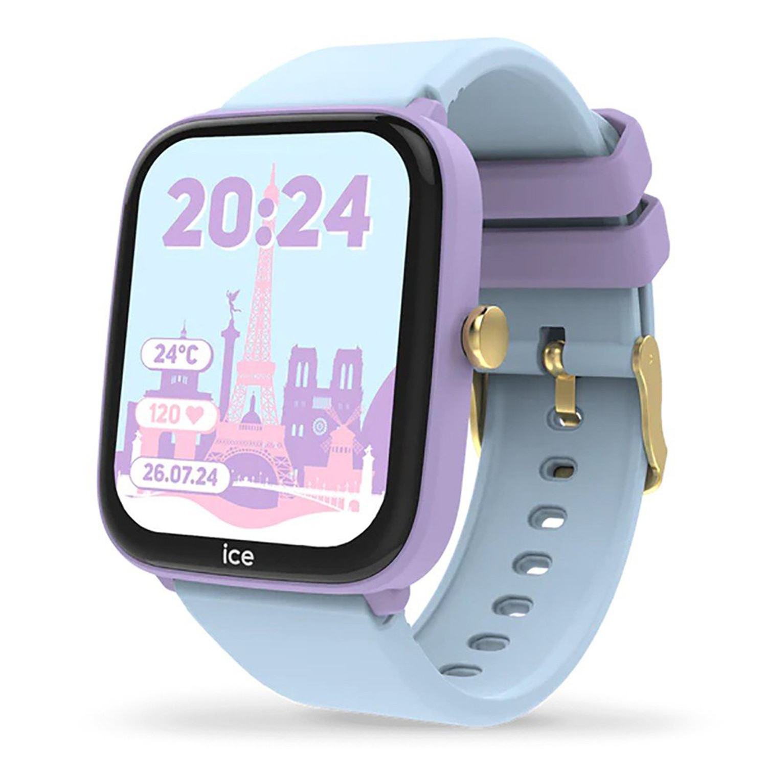 Montre connectée  Ice Watch Smart junior 2.0
Purple Soft blue