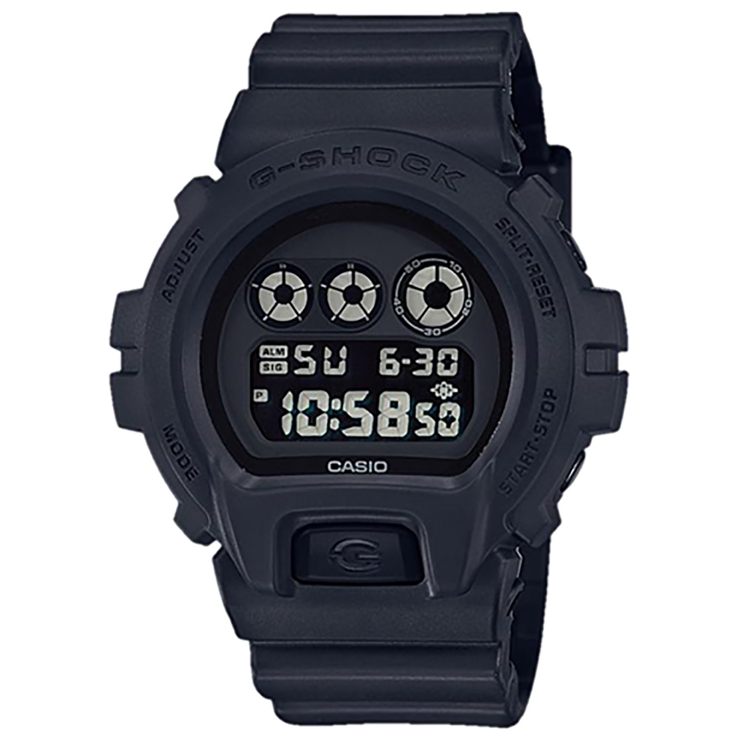 Montre Casio G-Shock noire DW-6900BB-1ER