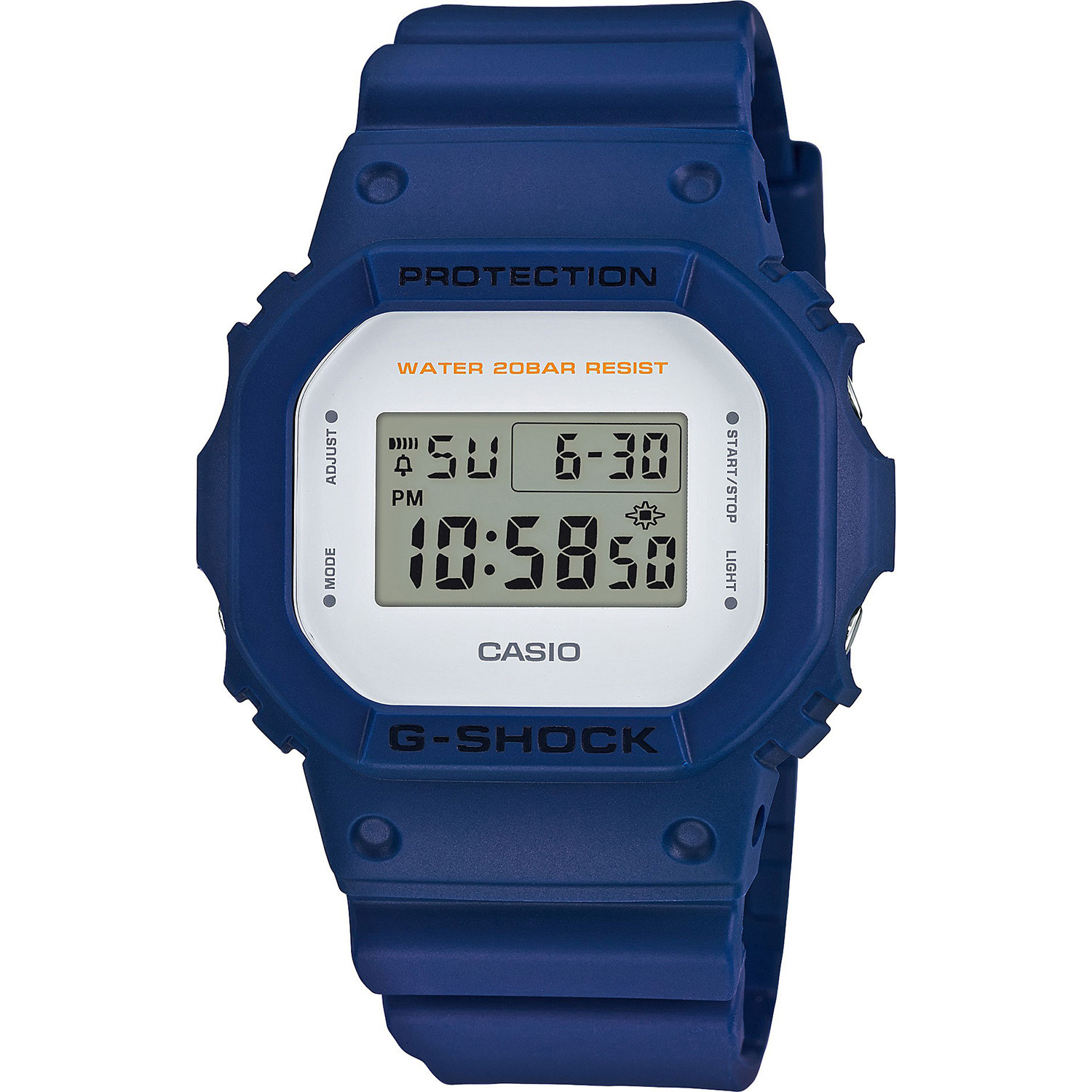 Montre Casio G-Shock bleue DW-5600M-2ER