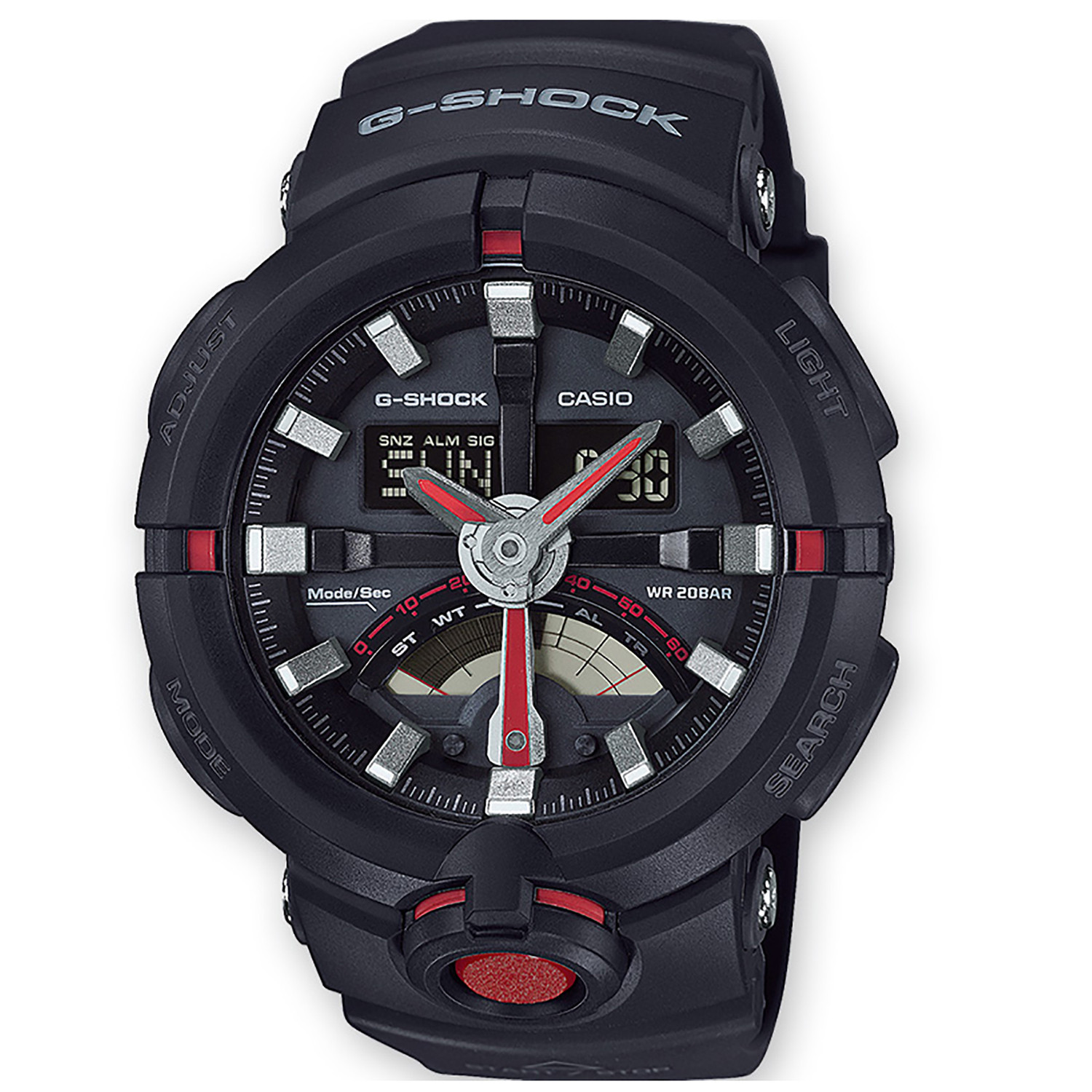 Montre Casio G-Shock noire GA-500-1A4ER