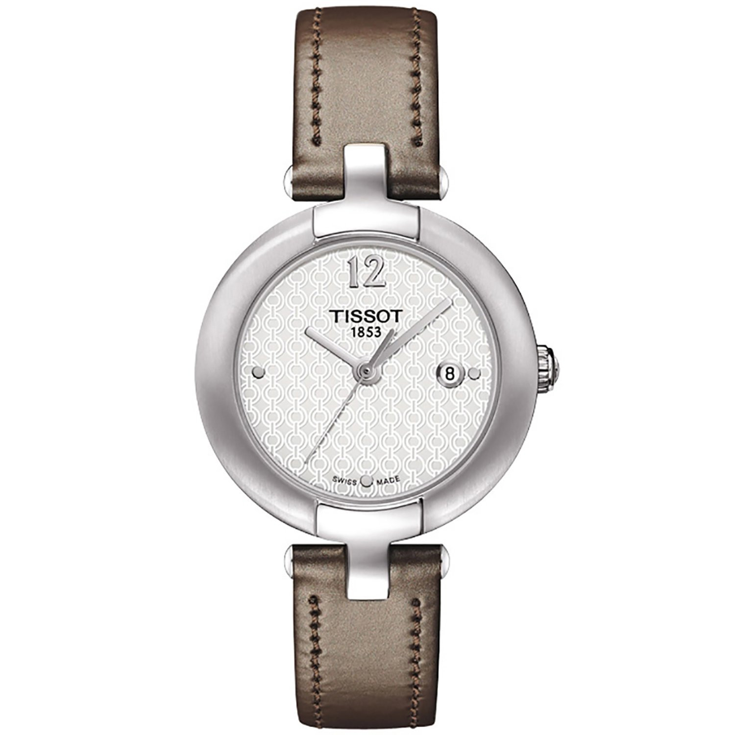 Montre femme Tissot Pinky cuir taupe