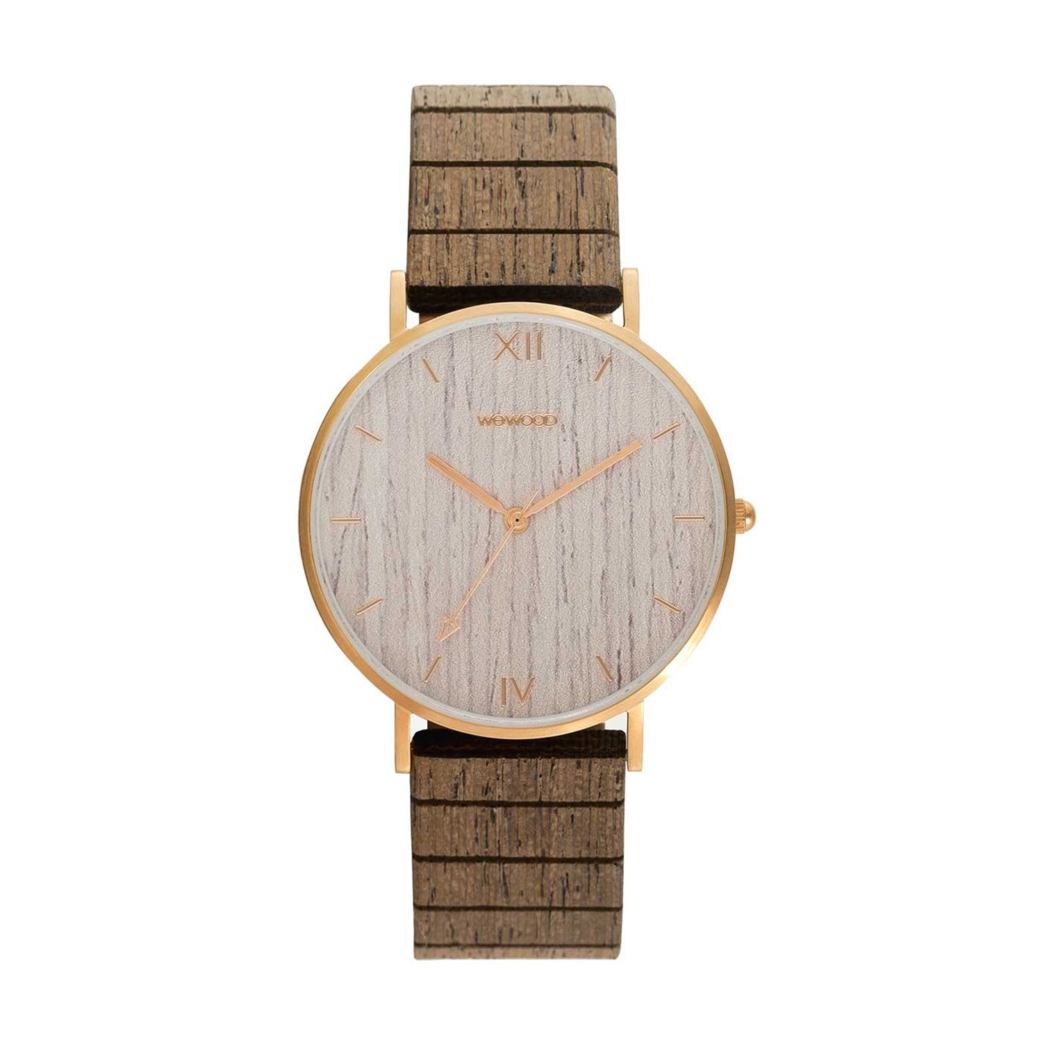 Montre Wewood Aurora Rose Gold Apricot