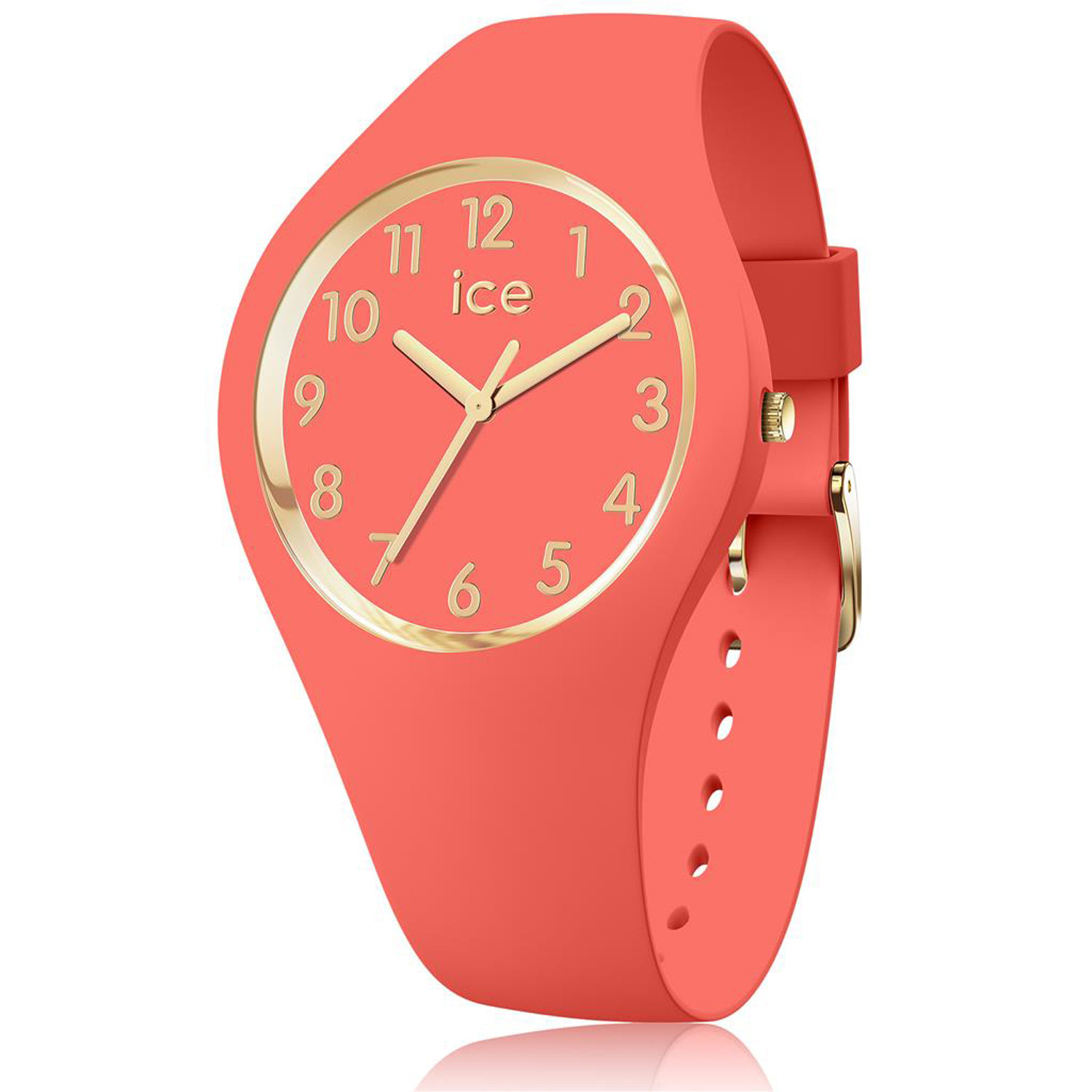 Montre Ice Watch femme Ice Glam colour Coral Small
