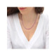 Collier Elden argent 925/1000 2 rangs blanc/rose
collection Catch the Rainbow