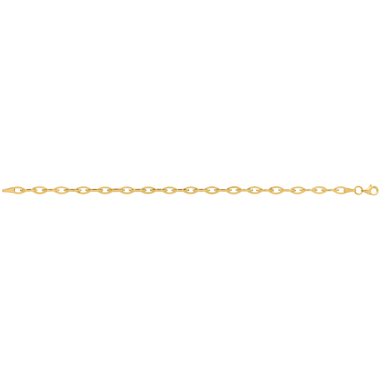 Bracelet Brillaxis or jaune  9 carats