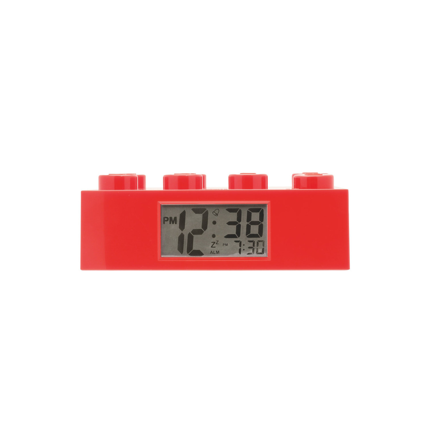 Réveil brique Lego rouge