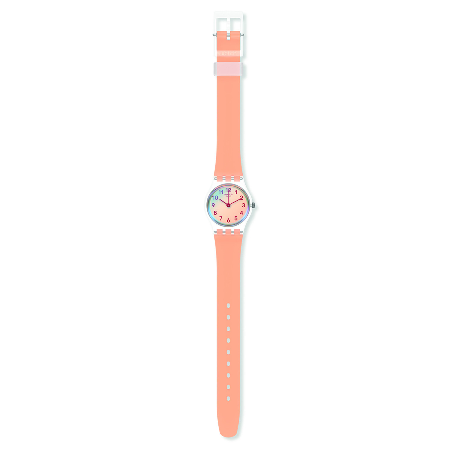 Montre dame Swatch Casual Pink silicone