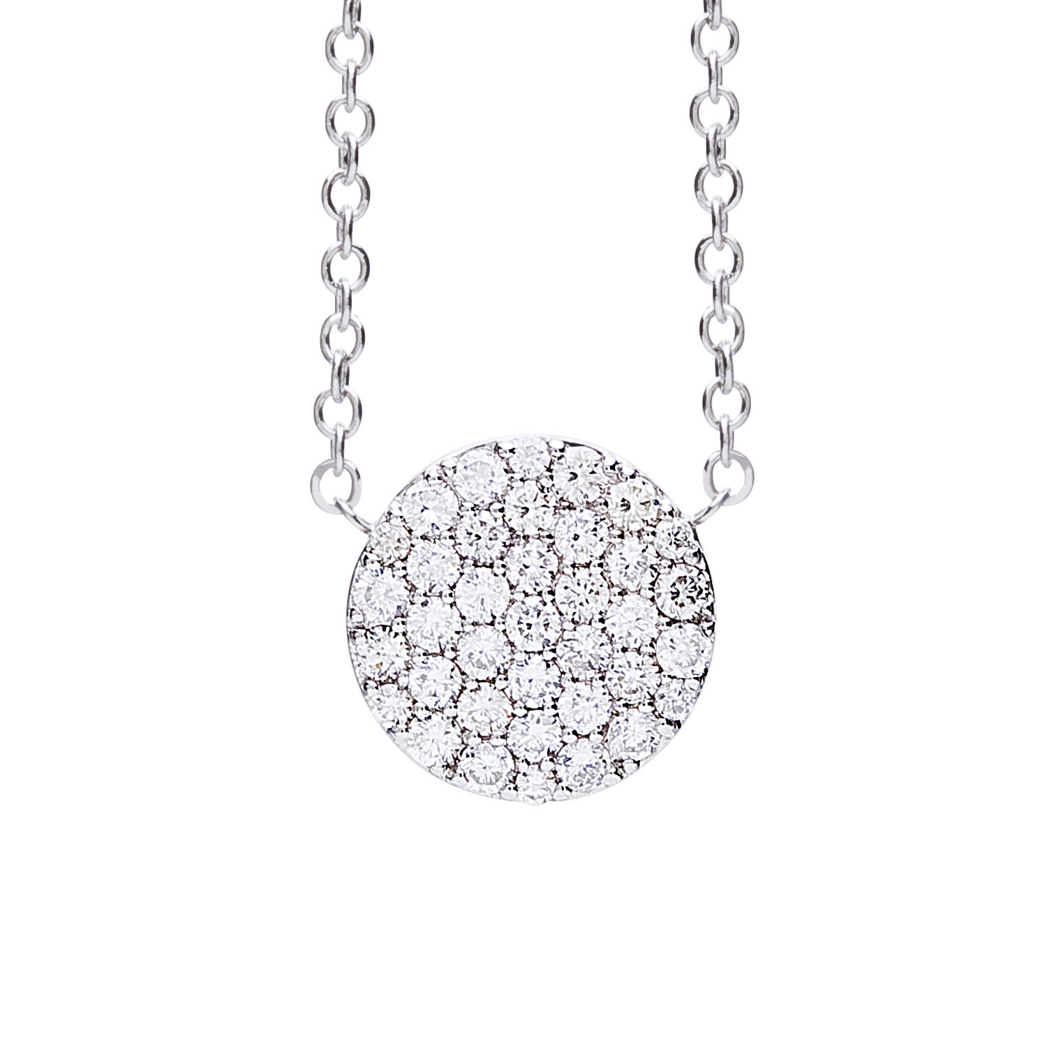 Collier One More or blanc 18 carats et diamants