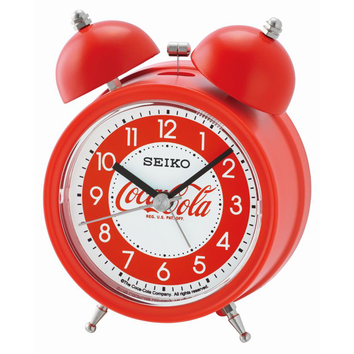 Réveil Seiko Coca-Cola rouge sonnerie cloche