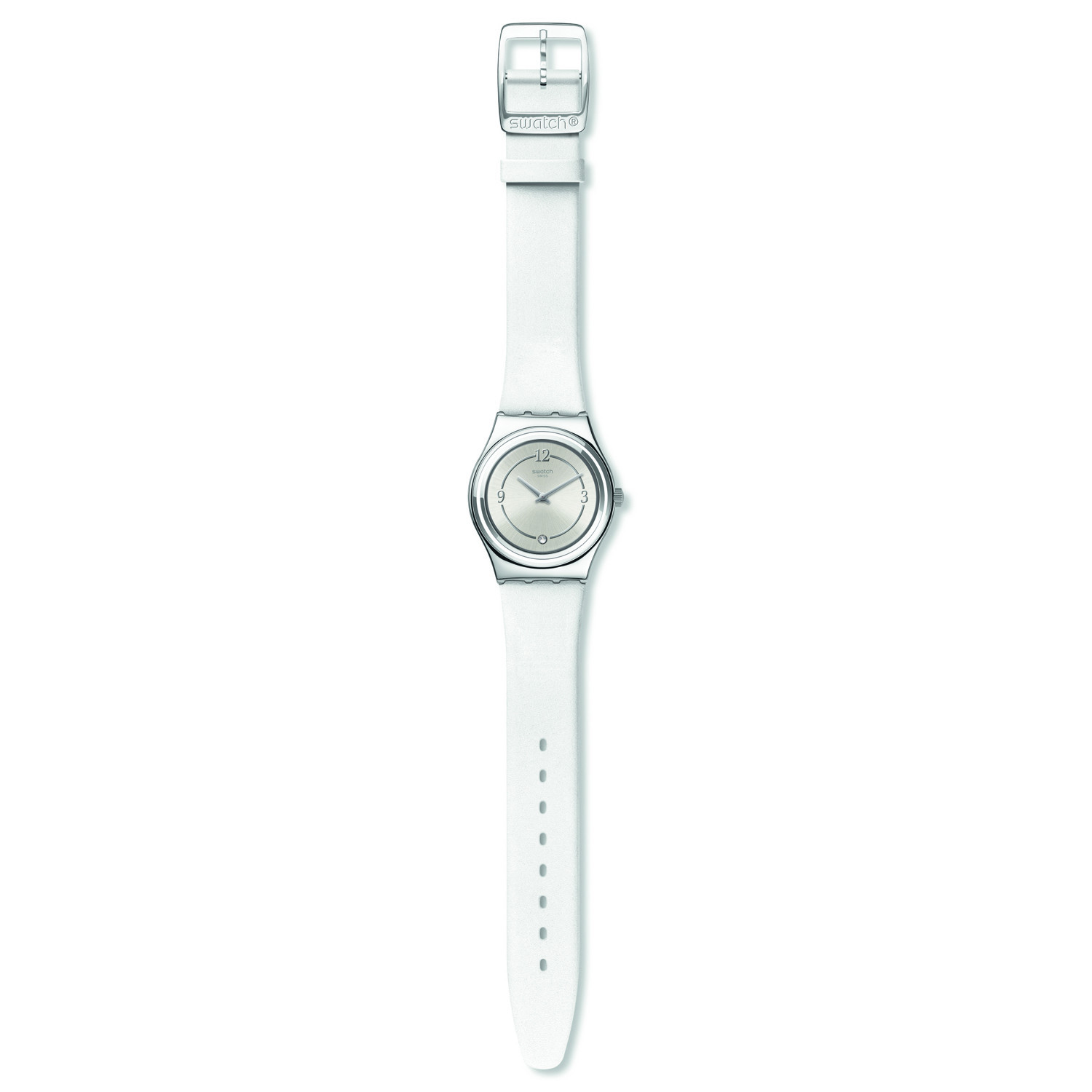 Montre femme Swatch Madame Blanchette
collection Core Refresh